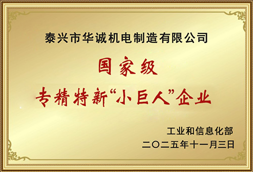 2025年国家级专精特新"小巨人"企业